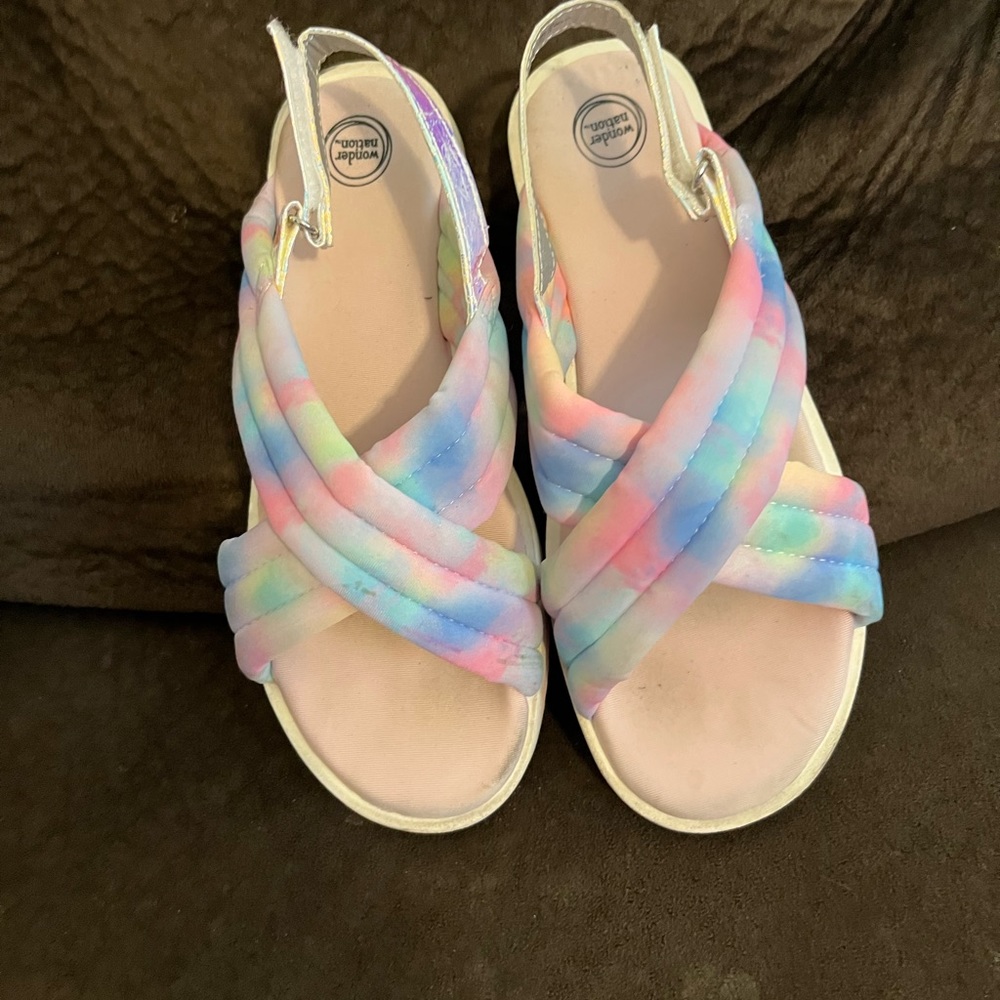 Wonder Nation Tie Dyed sandals